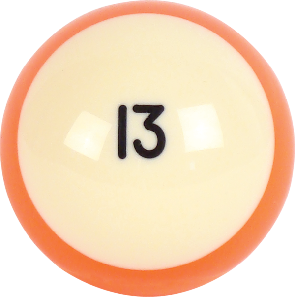 Aramith Crown Replacement Ball – #13 | Golden Break Billiards